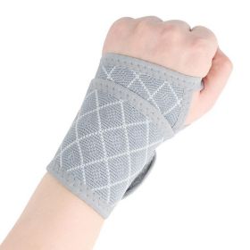 Wrist Brace Carpal Tunnel For Men And Women Fit, Lightweight Adjustable Wrist Support Brace For Tendinitis, Sprains Arthritis, Pain Relief (Option: Gray)